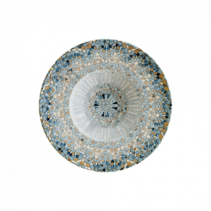 Luca Mosaic Banquet Deep Plate 24 cm 270 cc