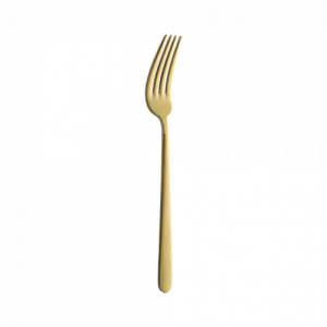 Illusion Mat Gold Table Fork