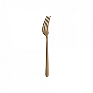 Illusion Mat Bronze Dessert Fork