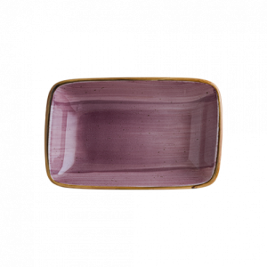 Aura Blackberry Moove Rectangular Plate 15*9 cm