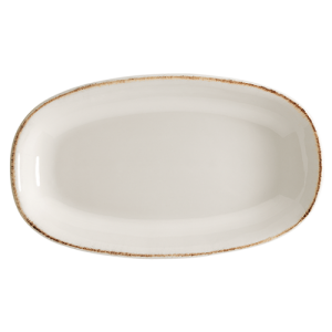 Retro Gourmet Oval Plate 15*8.5 cm