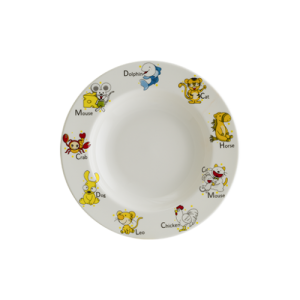 Kids Banquet Deep Plate 23 cm 300 cc