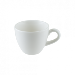 Mat White Rita Coffee Cup 80 cc