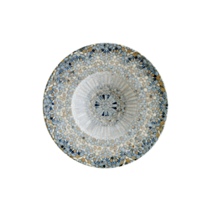 Luca Mosaic Matt Banquet Deep Plate 28 cm 400 cc