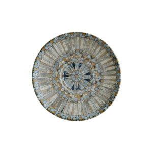 Luca Mosaic Matt Gourmet Coffee Saucer 16 cm