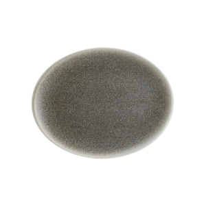 Luca Wood Matt Moove Oval Plate 31*24 cm