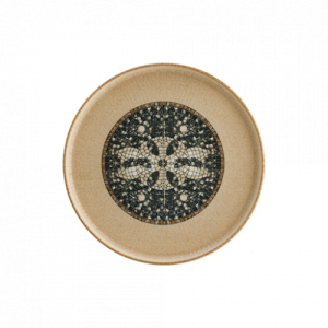 Mesopotamia Wood 28cm Hygge Flat plate