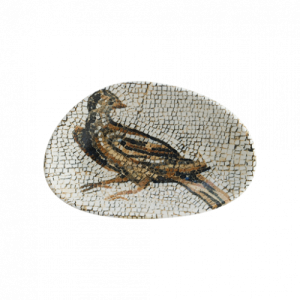 Mesopotamia Pajaro Vago Oval Plate 15*8.5 cm
